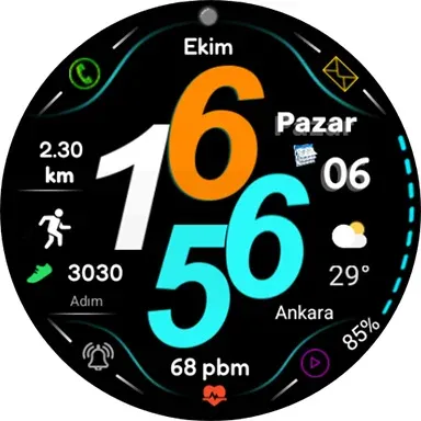 FSW270 Digital Watchface screenshot 20