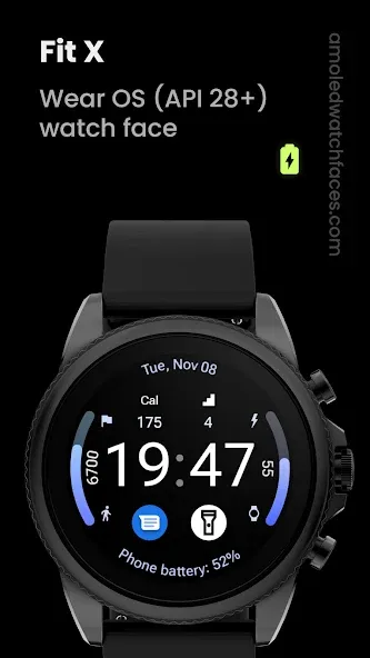 Fit X Watch Face screenshot 1