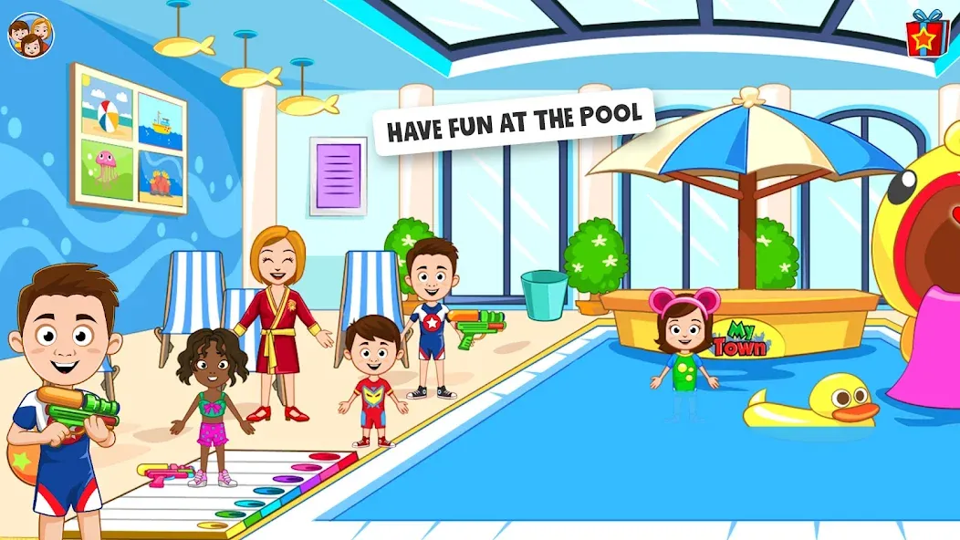 My Town Hotel Games for kids screenshot 10