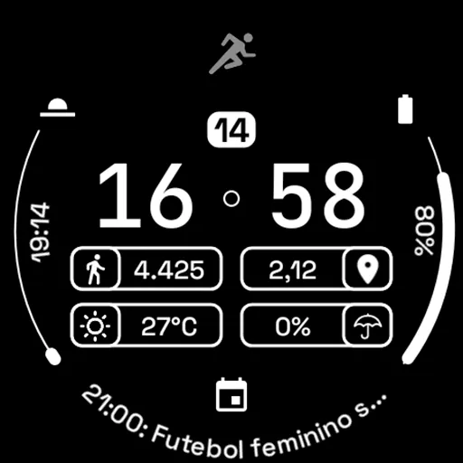 AD Holo - Watch Face screenshot 25