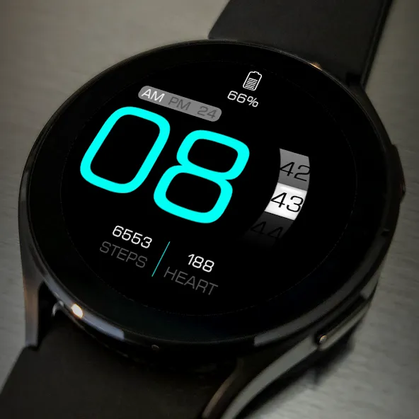 Key062 Digital Watch Face screenshot 3