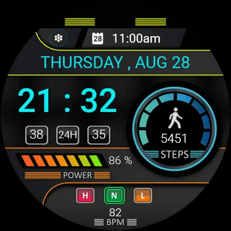 IA87 Digital Watchface screenshot 13