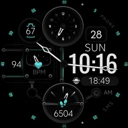 Dream 108 - Hybrid Watch Face screenshot 11