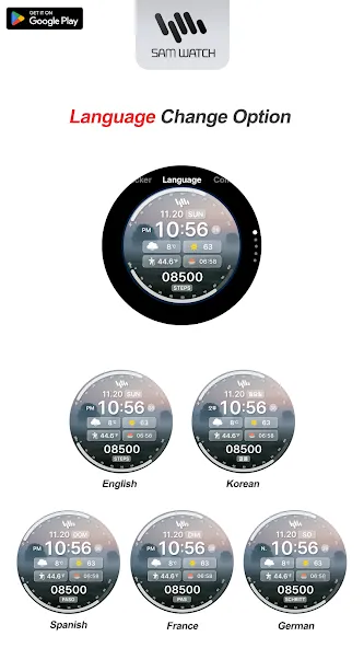 SamWatch InfoBlock Weather screenshot 5
