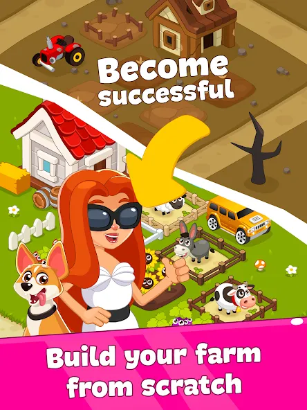Idle Farm Game Offline Clicker screenshot 5