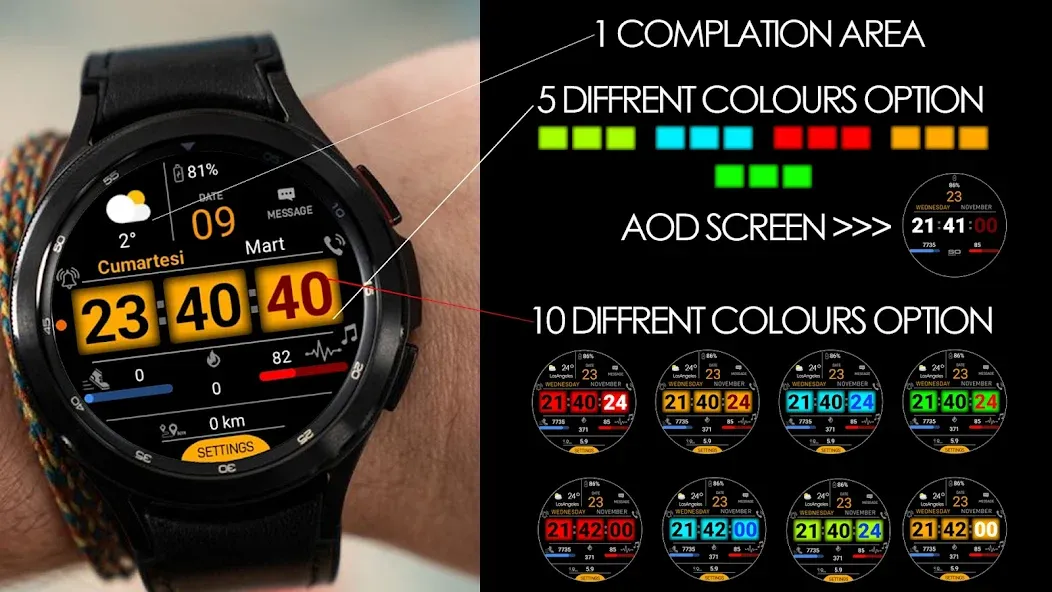 SO993 Watchface screenshot 1