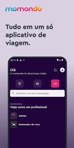 momondo: Voos, Hotéis e Carros screenshot 1