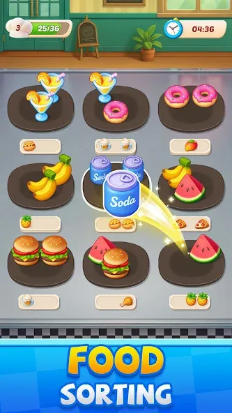 Food Sort: Puzzle Game screenshot 4