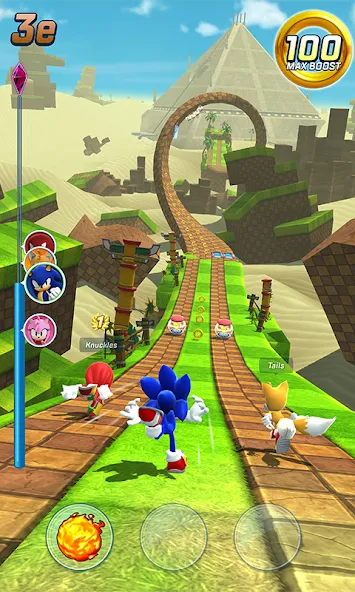 Sonic Forces : Course JcJ screenshot 1