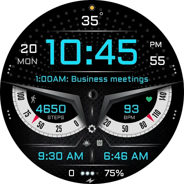 A475 Angry Eyes Digital Face screenshot 29