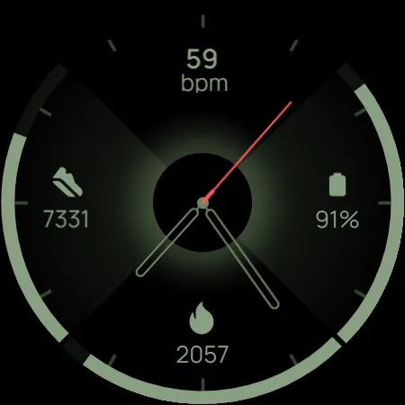 Analog watchface A5 screenshot 33