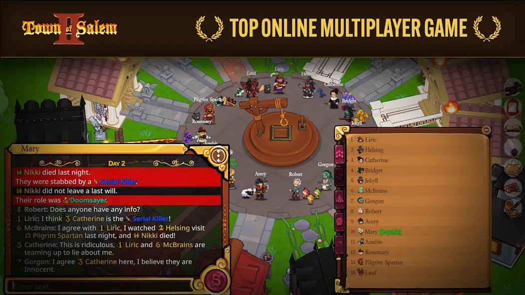 Town of Salem 2 Strategy Games screenshot 1