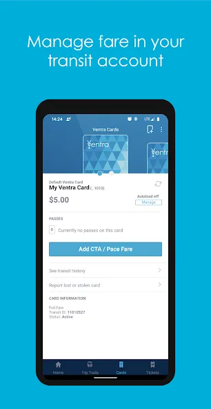 Ventra screenshot 2