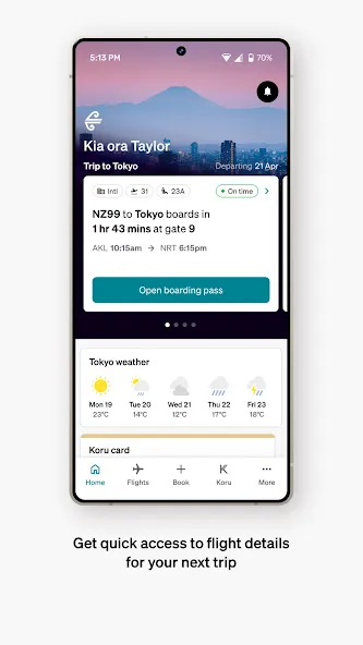 Air NZ screenshot 1