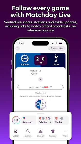 Premier League - Scores, News screenshot 2