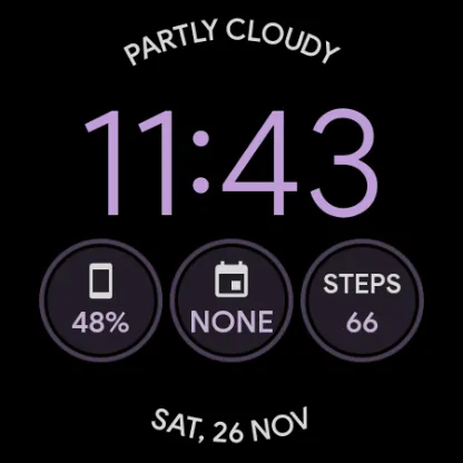 JHW Digital You 2: Watch face screenshot 10