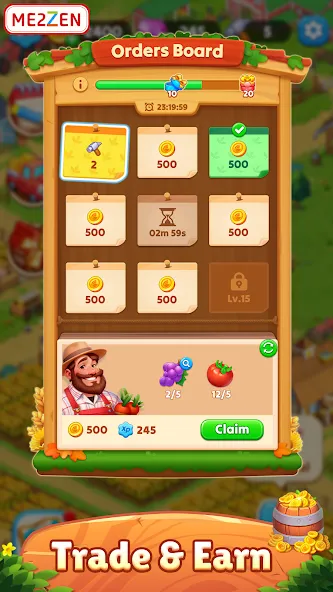 Solitaire: Sunny's Valley screenshot 3