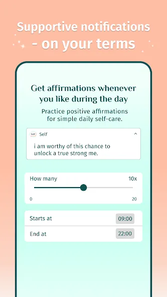 SELF - Positive affirmations screenshot 5