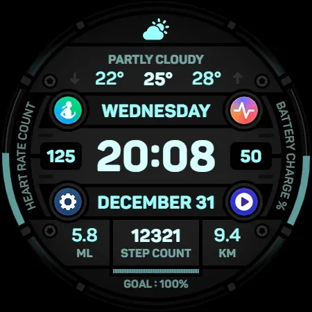 Hexagon Watch Faces screenshot 27
