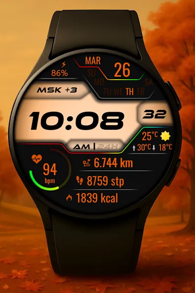 Vexitor Digital Watch Face screenshot 3