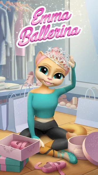 Talking Cat Emma Ballerina screenshot 6