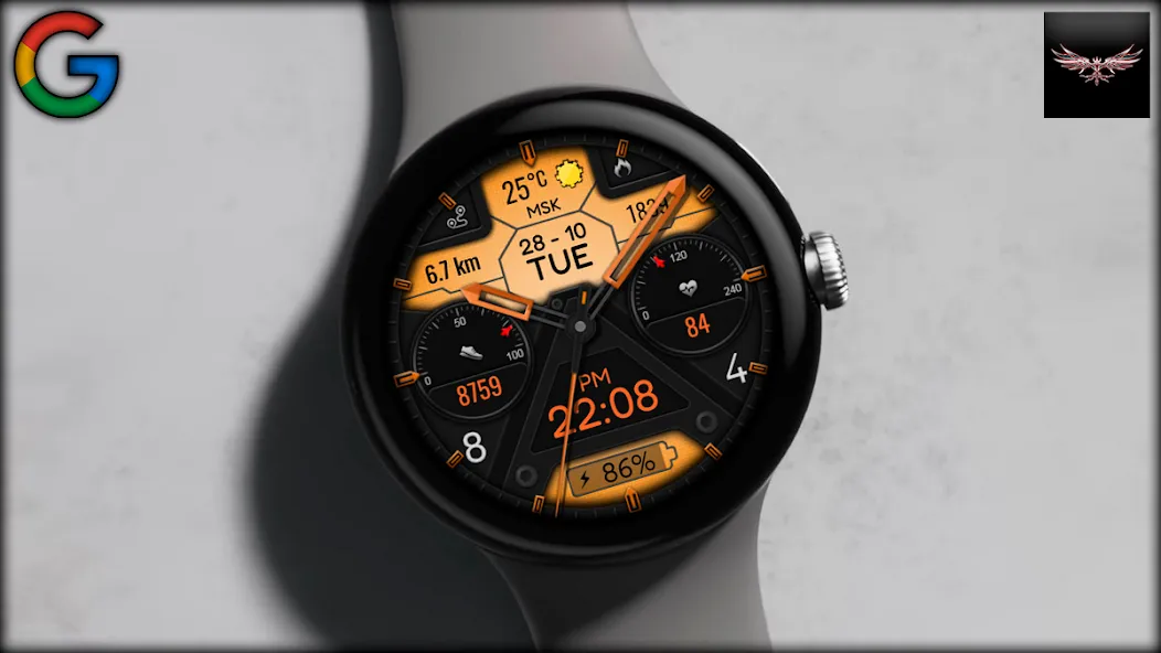 Echo Hybrid Watch Face screenshot 2