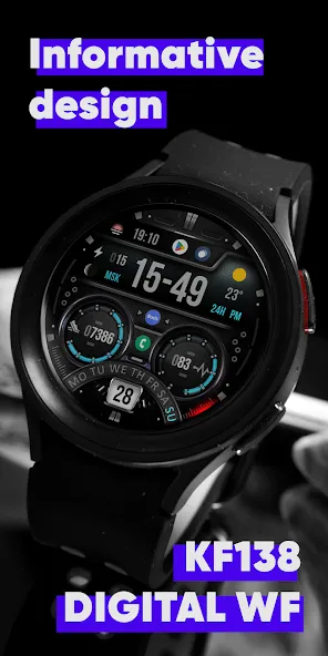 KF138 Watch face screenshot 1