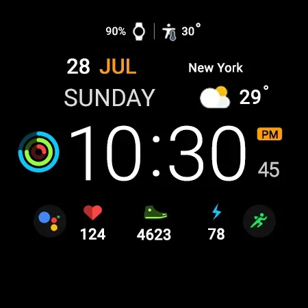 MIMIX Digital Sp02 Watchface screenshot 17