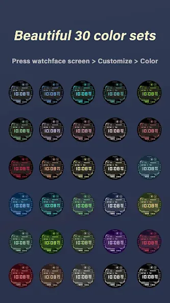 HMKWatch Digital 278 HUD screenshot 2