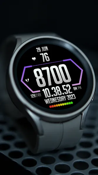 MJ085 Health Watch Face screenshot 4