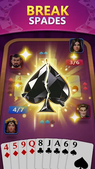 Spades - Classic Card Games screenshot 3