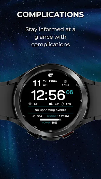 EXD035: Digital Watch Face screenshot 4