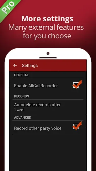 All Call Recorder screenshot 2