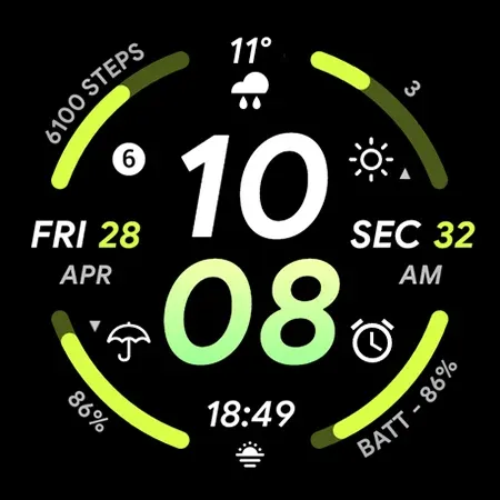 Tempo Watch Face screenshot 10