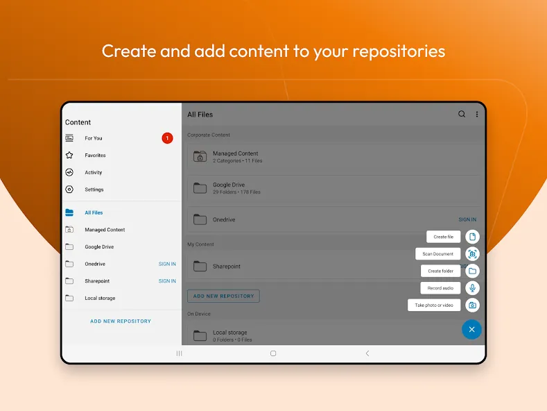 Content - Workspace ONE screenshot 11