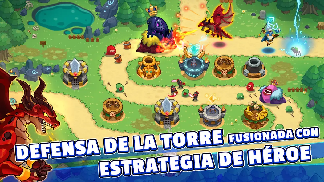 Realm Defense: Hero Legends TD screenshot 1