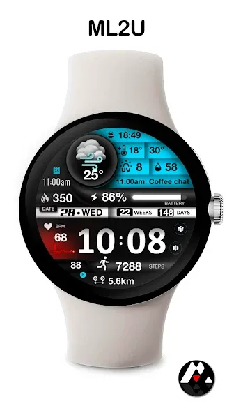 ML2U 264 Watch Face screenshot 5