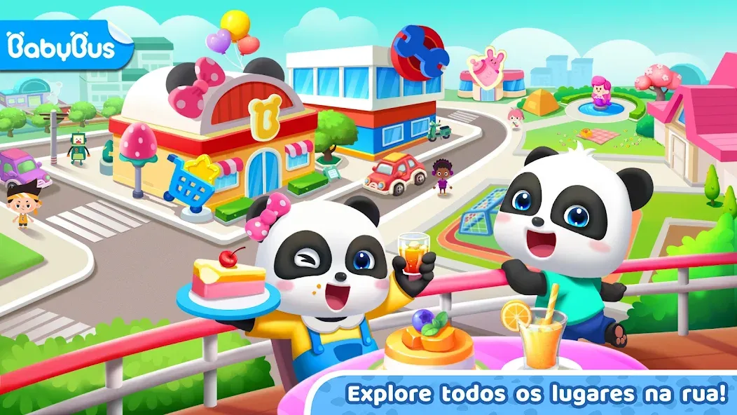 Baby Panda's Town: Rua screenshot 1