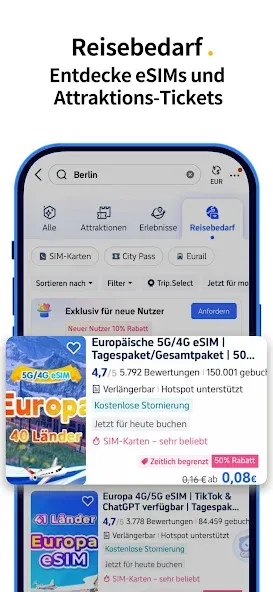 Trip.com: Flug, Hotel & Zug screenshot 6