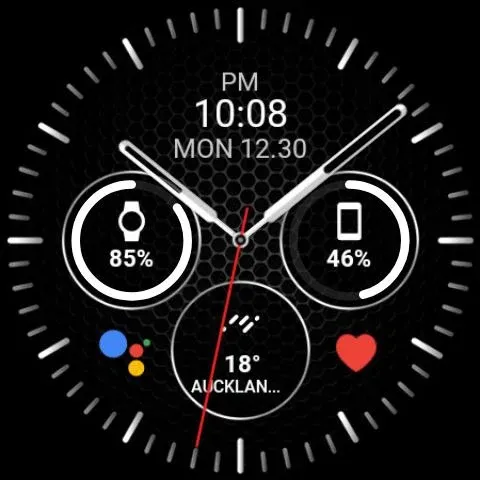 Night ver 60 - watch face screenshot 21