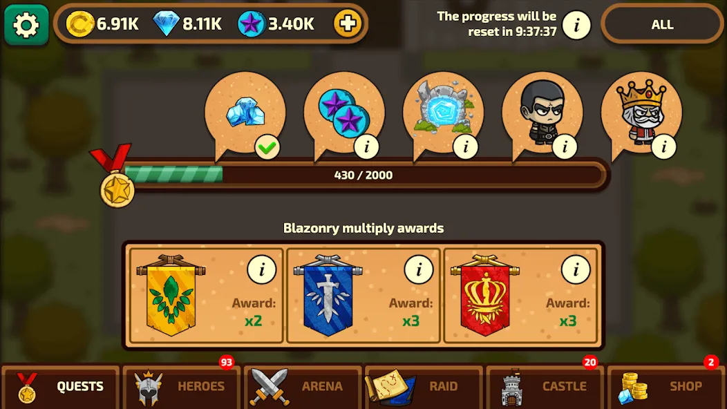 Raid Heroes: Sword And Magic screenshot 26