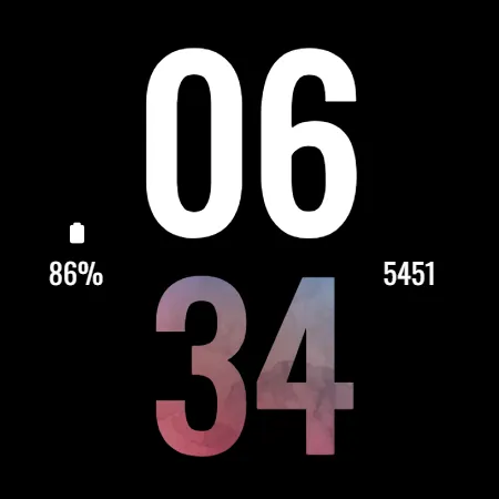 DigitGlow Watch Face screenshot 37