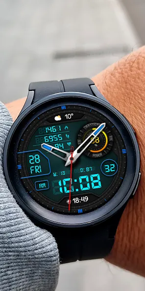 Hybrid PIKANT Watch face screenshot 4