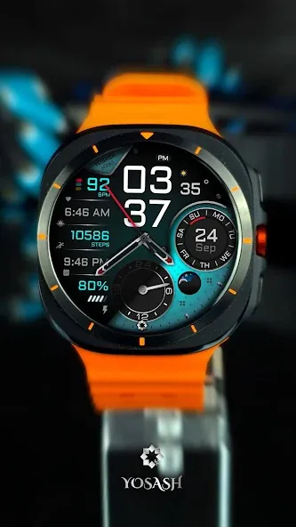 H390 Analog Digital Watch Face screenshot 2