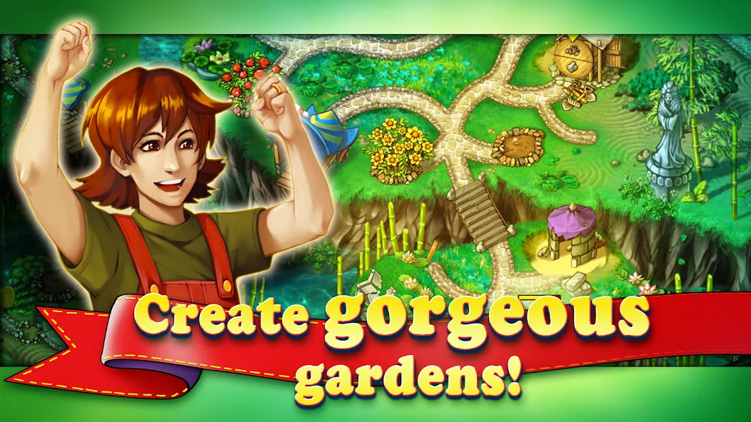 Gardens Inc 4 - Blooming Stars screenshot 1
