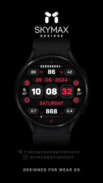 Anomaly Watch Face screenshot 1