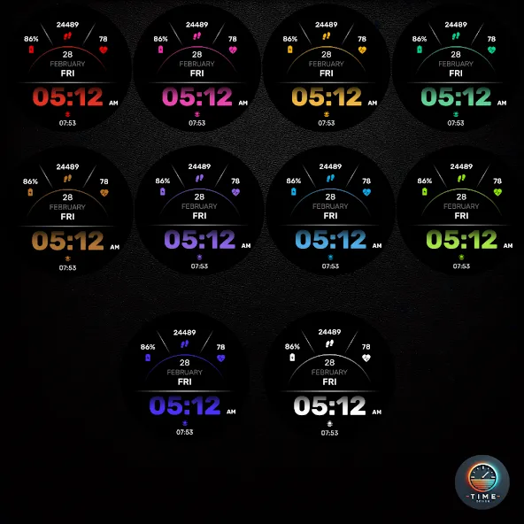 Smart Time Watch Face screenshot 3