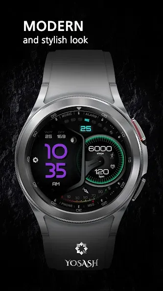 W305 Artistic Watch Face screenshot 2