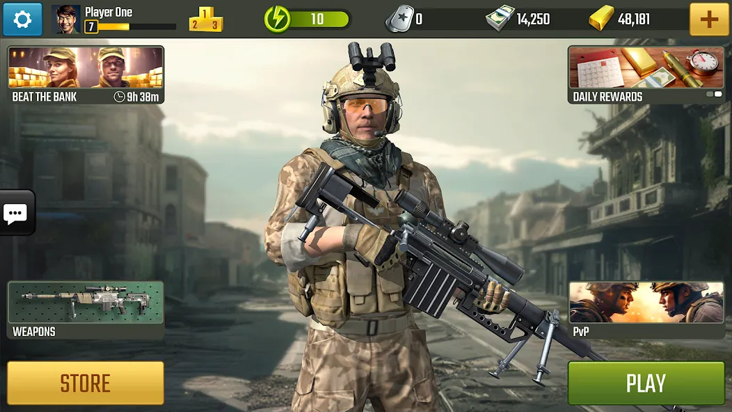 War Sniper: FPS Shooting Game screenshot 2