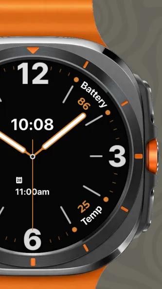 Midnight Mango Watchface screenshot 2